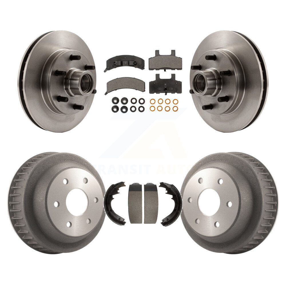 Transit Auto K8F-103400 Disc Brake Kit for 1993-1999 Chevrolet C2500, GMC C2500 - Front and Rear product image