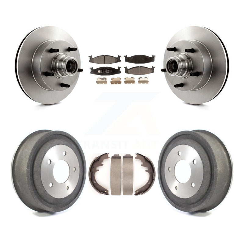 Transit Auto K8F-103408 Disc Brake Kit for 2000-2003 Ford E-150, Ford E-150 Club Wagon, Ford E-150 Econoline & more - Front and Rear product image