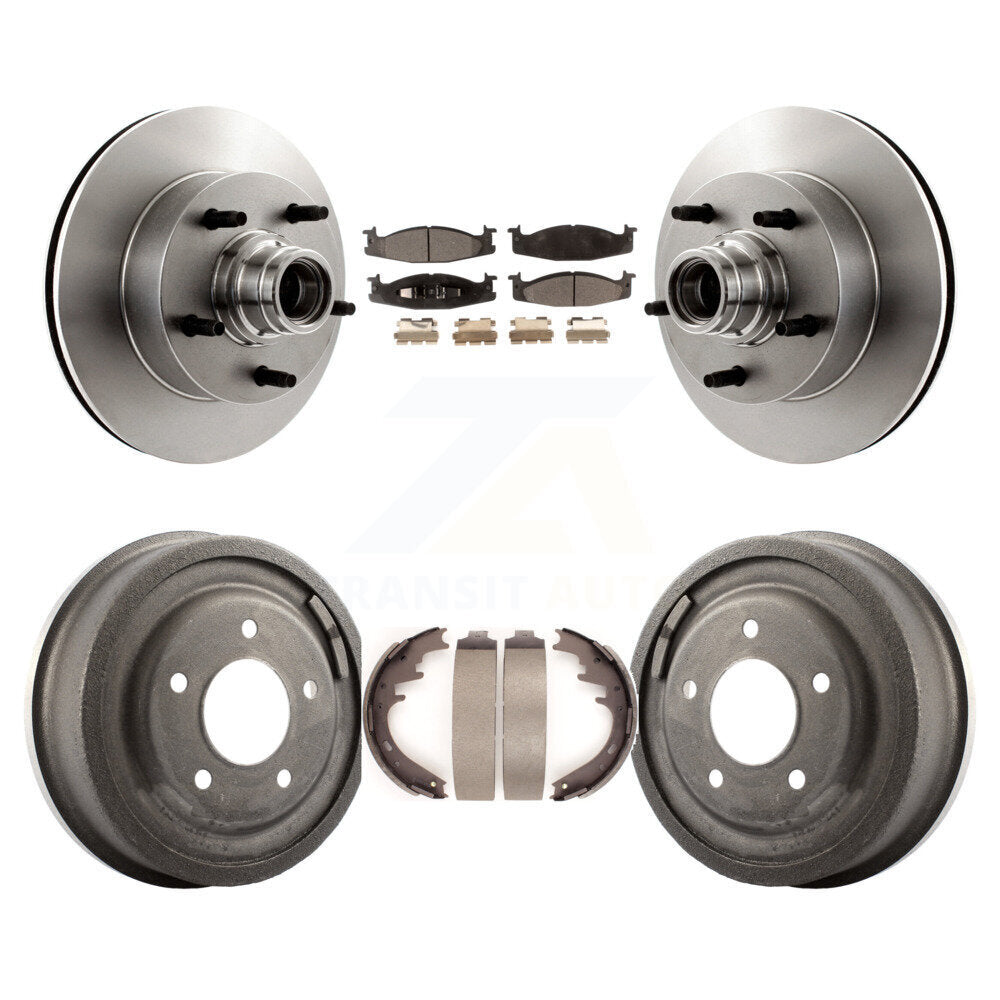 Transit Auto K8F-103409 Disc Brake Kit for 1997-1999 Ford E-150 Econoline, Ford E-150 Econoline Club Wagon - Front and Rear product image