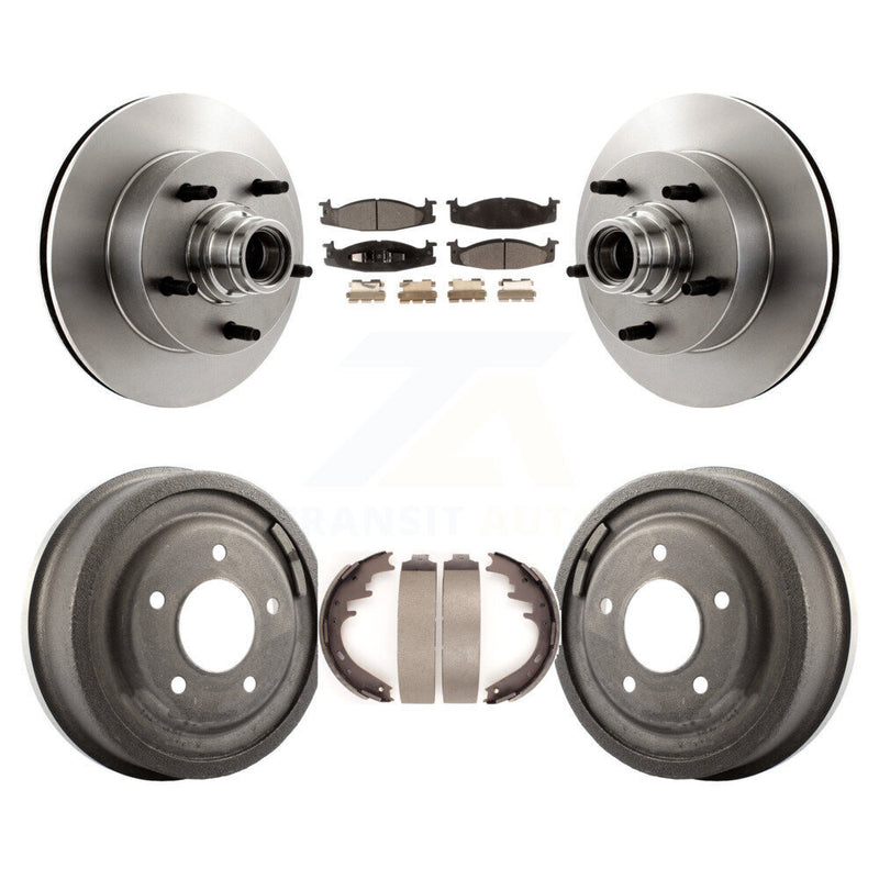 Transit Auto K8F-103409 Disc Brake Kit for 1997-1999 Ford E-150 Econoline, Ford E-150 Econoline Club Wagon - Front and Rear product image