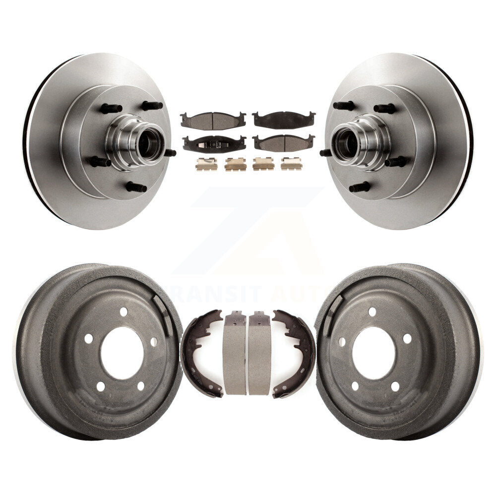 Transit Auto K8F-103411 Disc Brake Kit for 1994-1996 Ford E-150 Econoline, Ford E-150 Econoline Club Wagon - Front and Rear product image