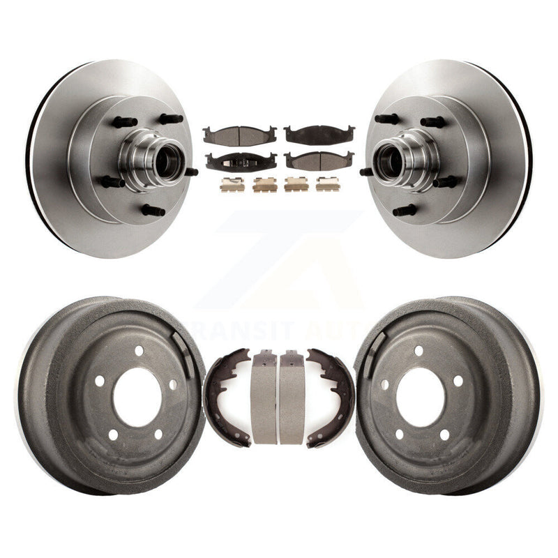 Transit Auto K8F-103411 Disc Brake Kit for 1994-1996 Ford E-150 Econoline, Ford E-150 Econoline Club Wagon - Front and Rear product image
