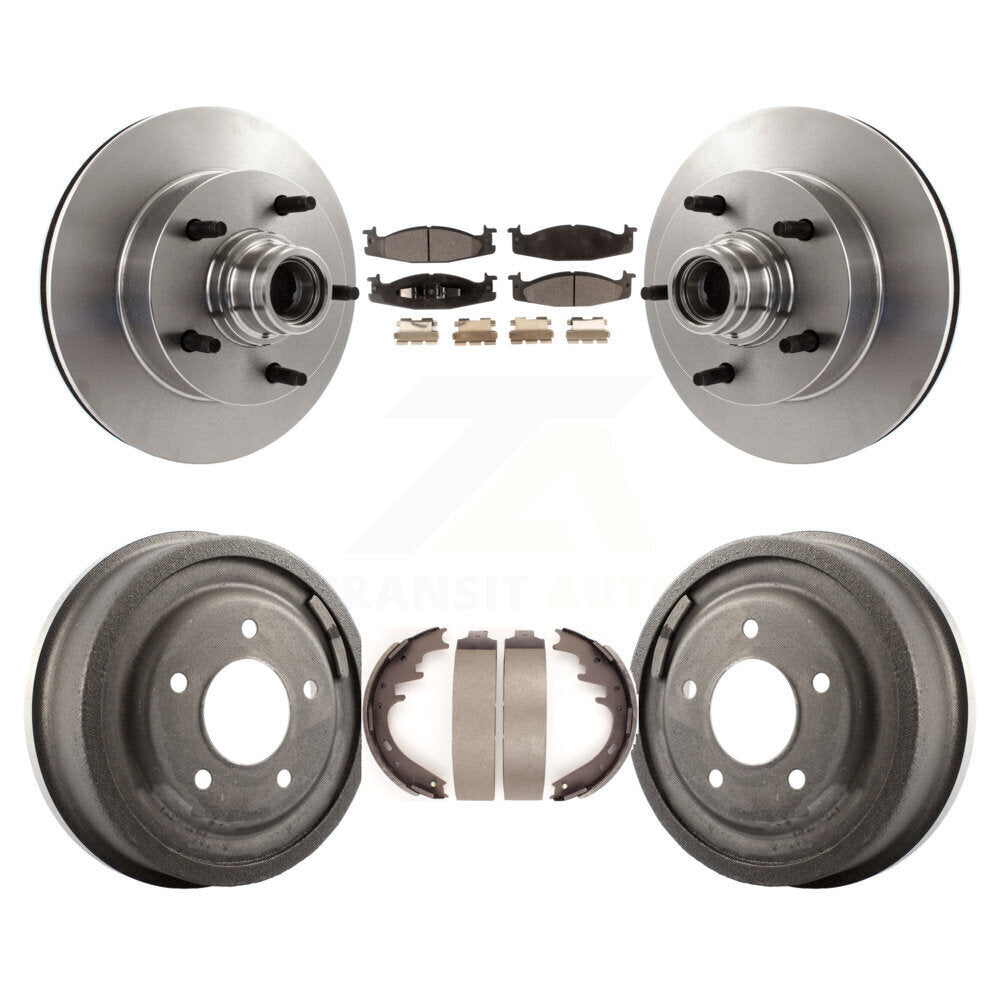 Transit Auto K8F-103412 Disc Brake Kit for 1997-1999 Ford E-150 Econoline - Front and Rear product image