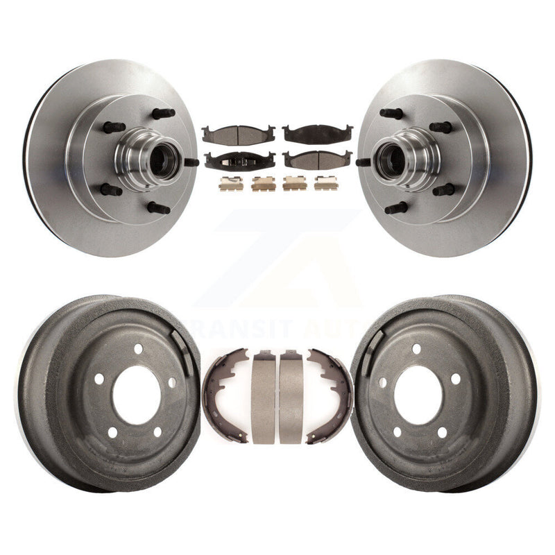 Transit Auto K8F-103412 Disc Brake Kit for 1997-1999 Ford E-150 Econoline - Front and Rear product image
