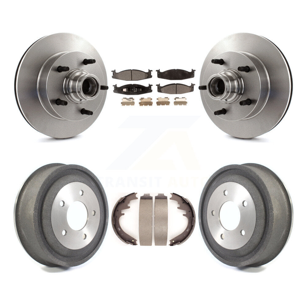 Transit Auto K8F-103413 Disc Brake Kit for 2000-2001 Ford E-150 Econoline - Front and Rear product image