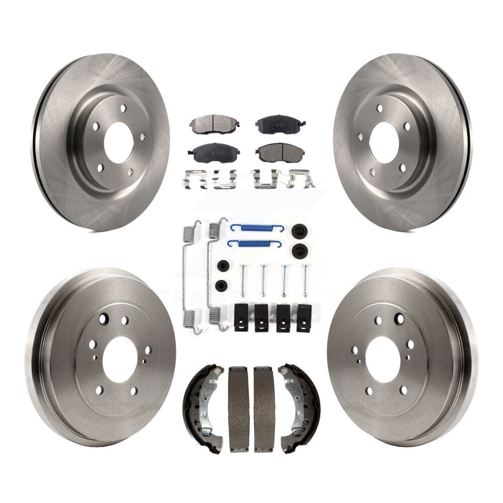 Transit Auto K8F-103419 Disc Brake Kit for 2017-2019 Nissan Sentra - Front and Rear product image