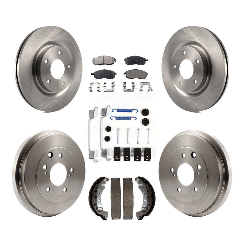 Transit Auto K8F-103419 Disc Brake Kit for 2017-2019 Nissan Sentra - Front and Rear product image