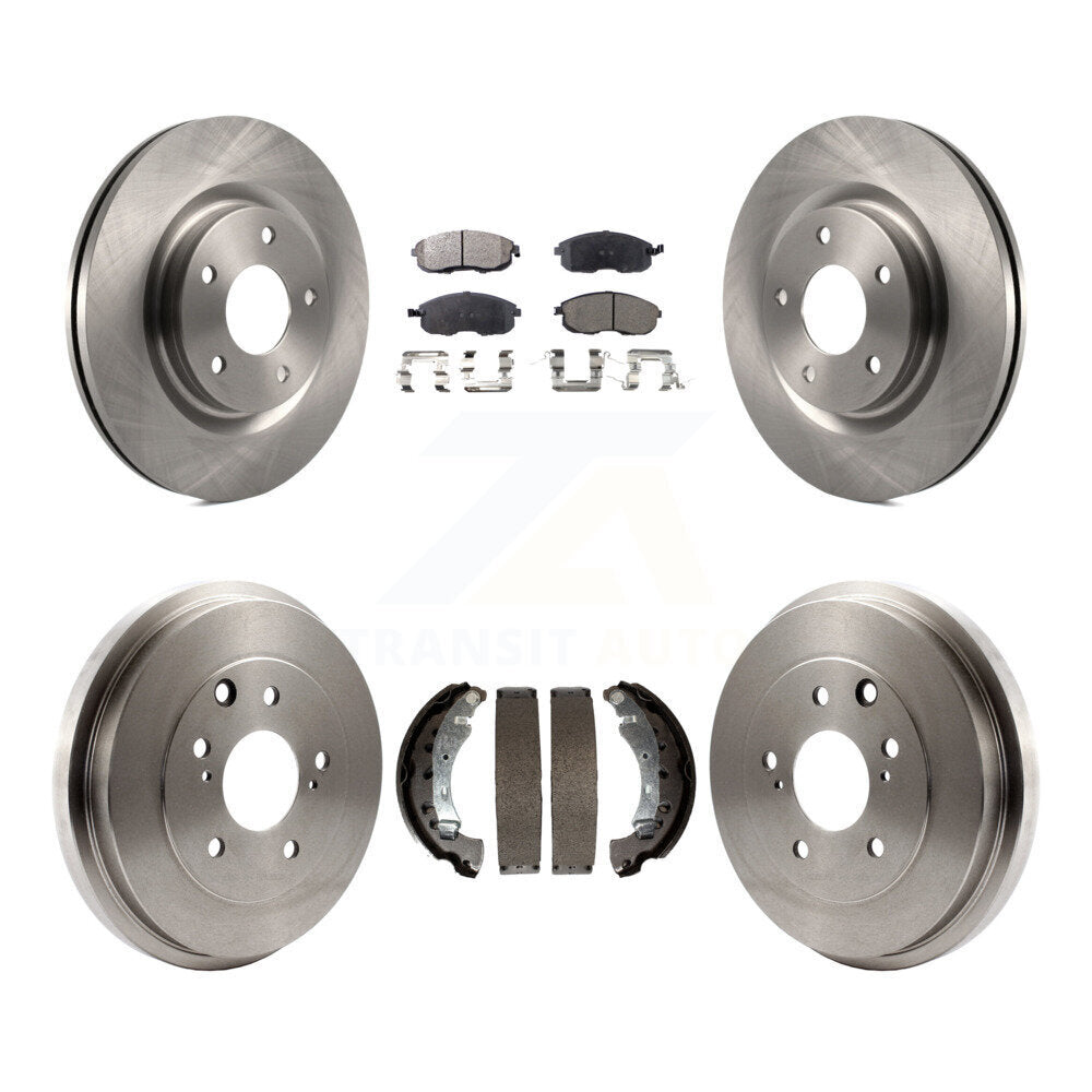 Transit Auto K8F-103420 Disc Brake Kit for 2017-2019 Nissan Sentra - Front and Rear product image