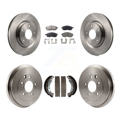 Transit Auto K8F-103420 Disc Brake Kit for 2017-2019 Nissan Sentra - Front and Rear product image