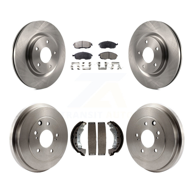 Transit Auto K8F-103420 Disc Brake Kit for 2017-2019 Nissan Sentra - Front and Rear product image