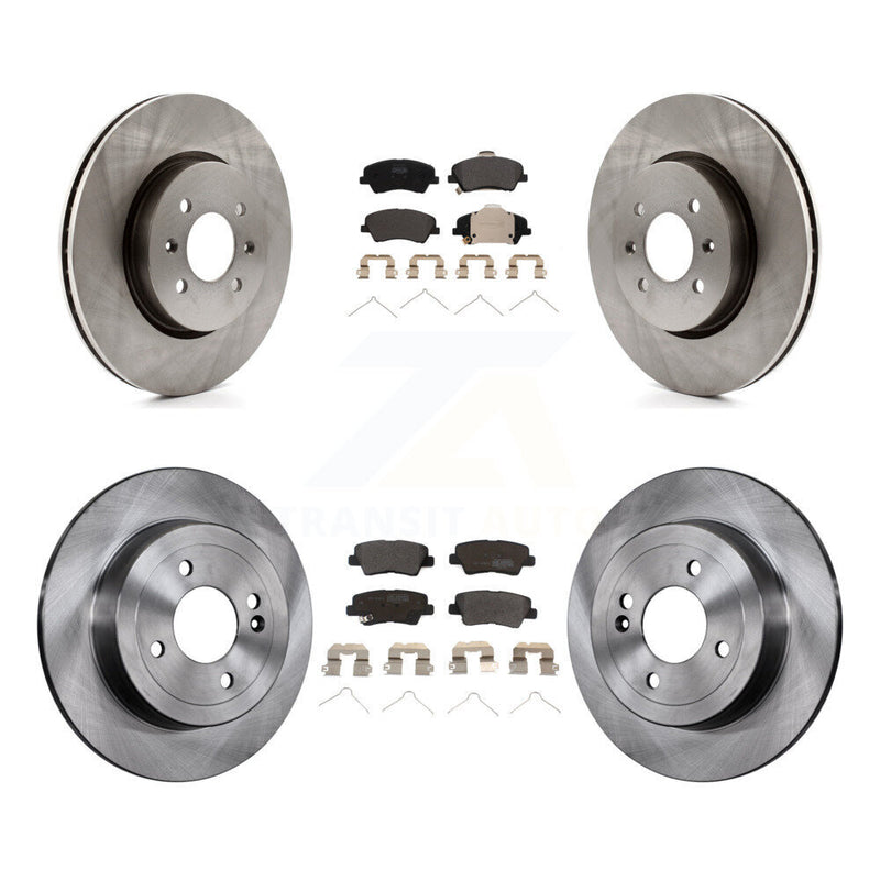 Transit Auto K8F-103431 Disc Brake Kit for 2018-2023 Kia Rio, Hyundai Accent - Front and Rear product image