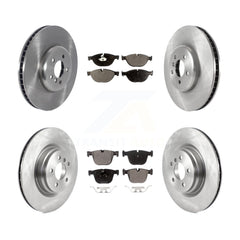 Transit Auto K8F-103434 Disc Brake Kit for 2009-2016 BMW 550i GT, BMW 550i GT xDrive, BMW 750i xDrive & more - Front and Rear product image