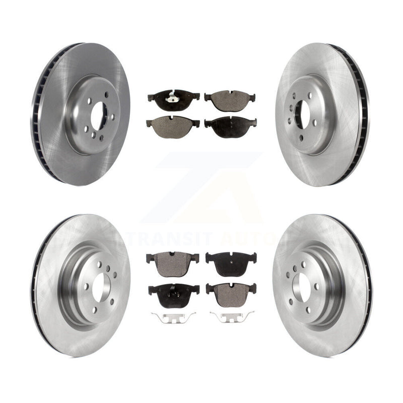 Transit Auto K8F-103434 Disc Brake Kit for 2009-2016 BMW 550i GT, BMW 550i GT xDrive, BMW 750i xDrive & more - Front and Rear product image