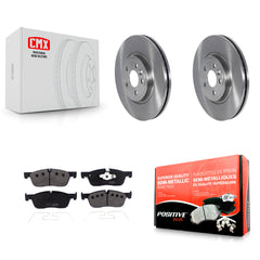 Transit Auto K8F-103438 Disc Brake Kit for 2017-2020 Jaguar F-Pace, Land Rover Range Rover Velar - Front product image