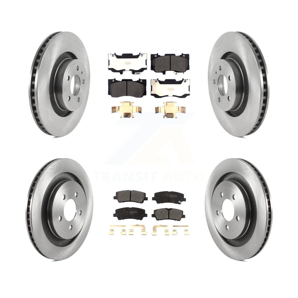 Transit Auto K8F-103468 Disc Brake Kit for 2015-2019 Ford Mustang - Front and Rear product image