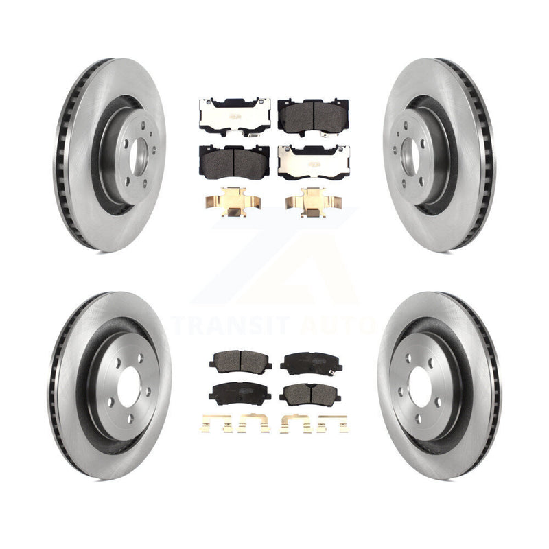 Transit Auto K8F-103468 Disc Brake Kit for 2015-2019 Ford Mustang - Front and Rear product image