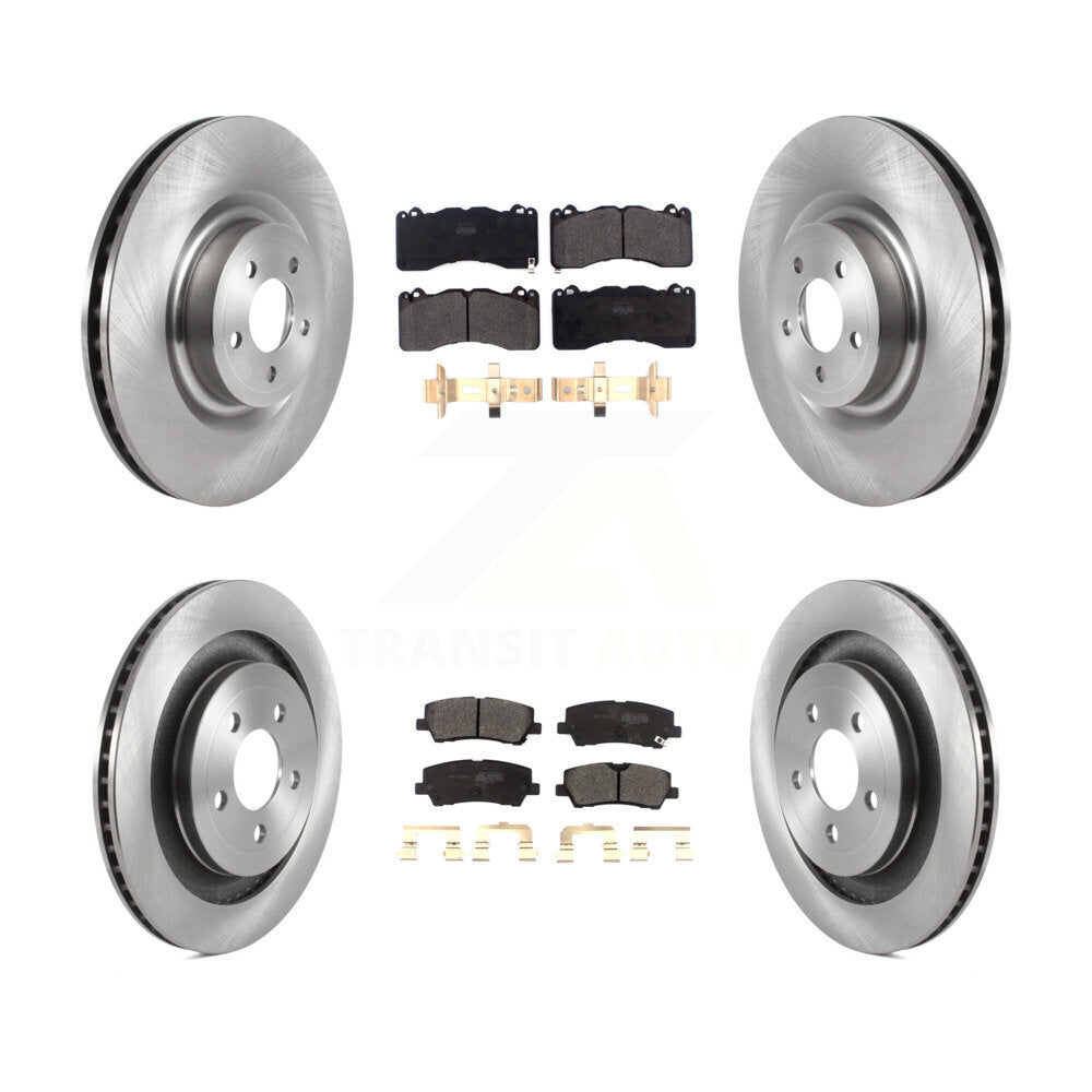 Transit Auto K8F-103469 Disc Brake Kit for 2015-2022 Ford Mustang - Front and Rear product image