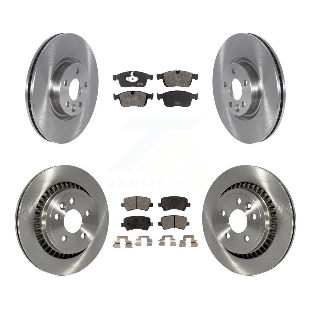 Transit Auto K8F-103471 Disc Brake Kit for 2016-2017 Volvo XC60 - Front and Rear product image