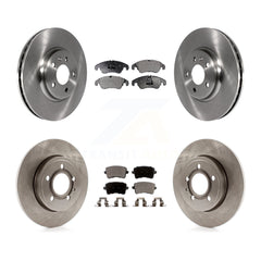 Transit Auto K8F-103473 Disc Brake Kit for 2009 Audi A4 Quattro - Front and Rear product image
