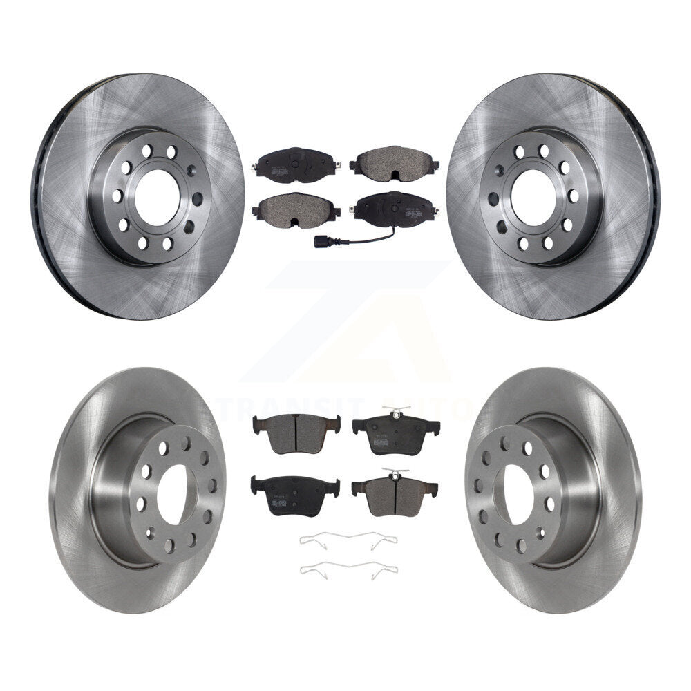 Transit Auto K8F-103474 Disc Brake Kit for 2019-2023 Volkswagen Taos, Volkswagen Jetta - Front and Rear product image
