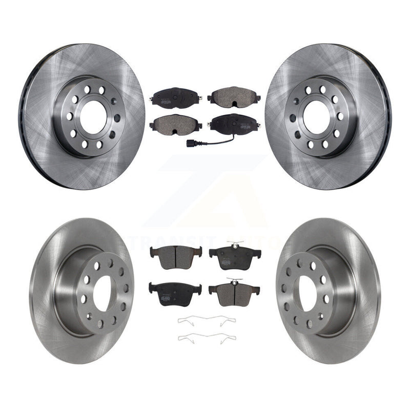 Transit Auto K8F-103474 Disc Brake Kit for 2019-2023 Volkswagen Taos, Volkswagen Jetta - Front and Rear product image