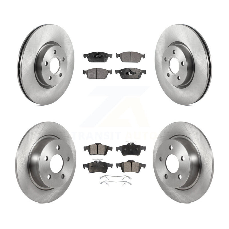 Transit Auto K8F-103484 Disc Brake Kit for 2018-2023 Ford Transit Connect - Front and Rear product image