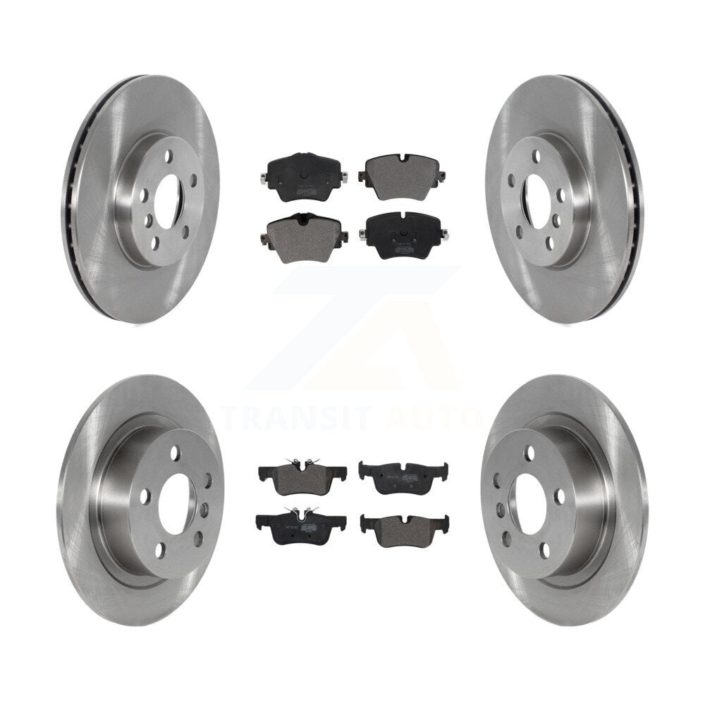 Transit Auto K8F-103496 Disc Brake Kit for 2016-2022 Mini Cooper Countryman, Mini Cooper Clubman - Front and Rear product image