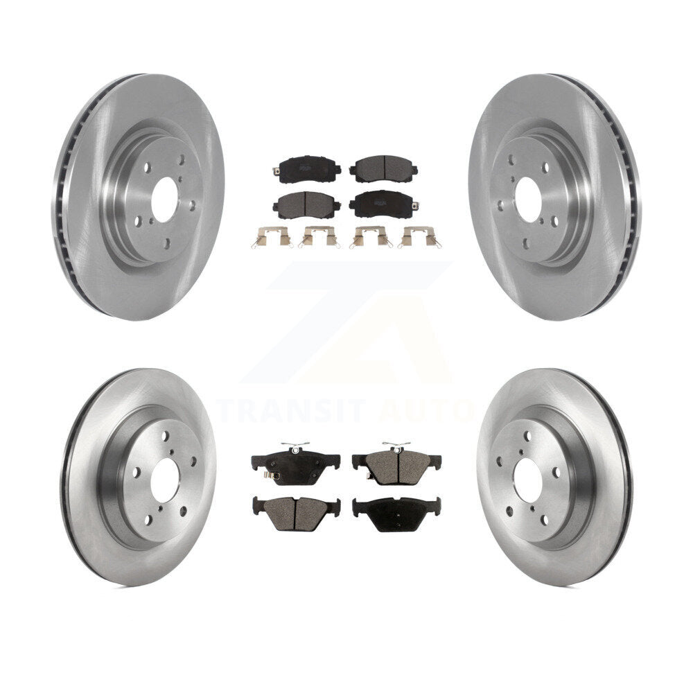 Transit Auto K8F-103499 Disc Brake Kit for 2019-2024 Subaru Crosstrek, Subaru Forester - Front and Rear product image