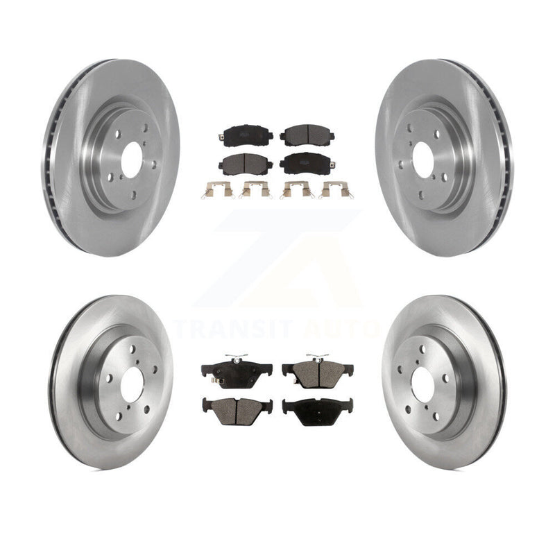 Transit Auto K8F-103499 Disc Brake Kit for 2019-2024 Subaru Crosstrek, Subaru Forester - Front and Rear product image