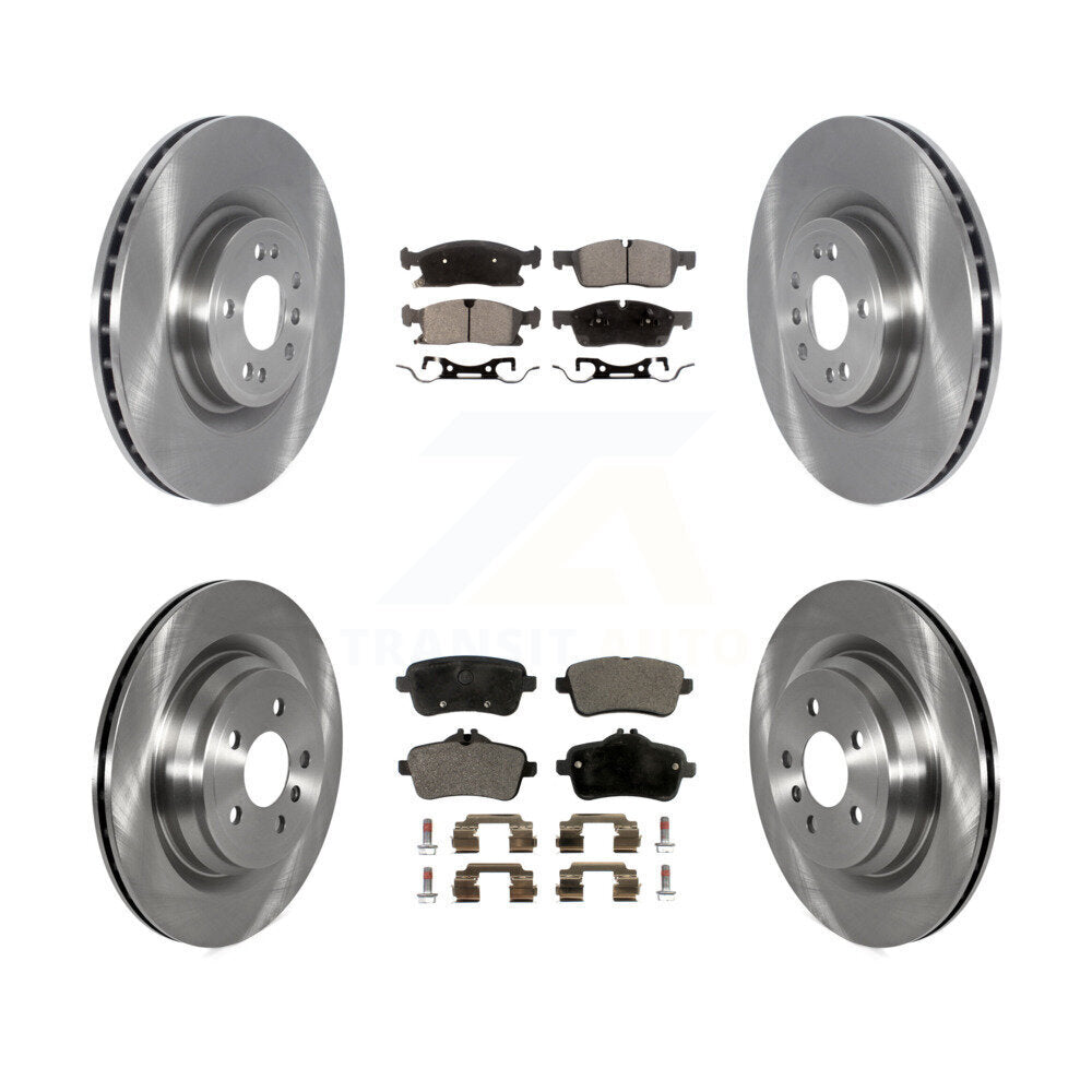 Transit Auto K8F-103501 Disc Brake Kit for 2016-2019 Mercedes-Benz GLE400 - Front and Rear product image