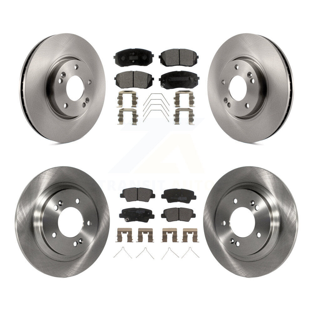 Transit Auto K8F-103504 Disc Brake Kit for 2017-2019 Kia Soul EV - Front and Rear product image