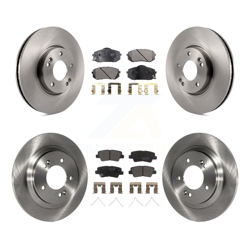 Transit Auto K8F-103507 Disc Brake Kit for 2016 Kia Soul EV - Front and Rear product image