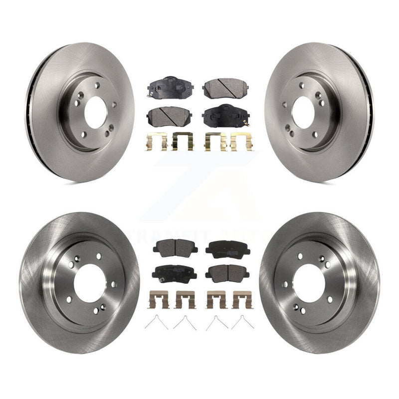 Transit Auto K8F-103507 Disc Brake Kit for 2016 Kia Soul EV - Front and Rear product image