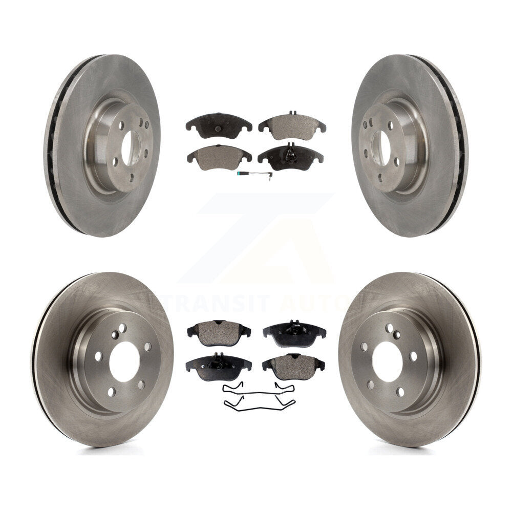 Transit Auto K8F-103510 Disc Brake Kit for 2010-2016 Mercedes-Benz E550 - Front and Rear product image