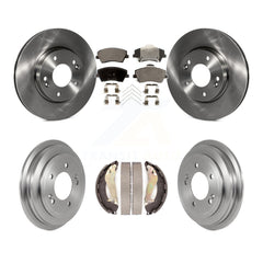 Transit Auto K8F-103551 Disc Brake Kit for 2017-2020 Hyundai Elantra - Front and Rear product image