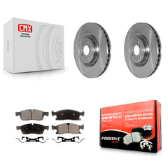 Transit Auto K8F-103557 Disc Brake Kit for 2012-2019 Mercedes-Benz GLE400, Mercedes-Benz GLS450, Mercedes-Benz ML250 & more - Front product image