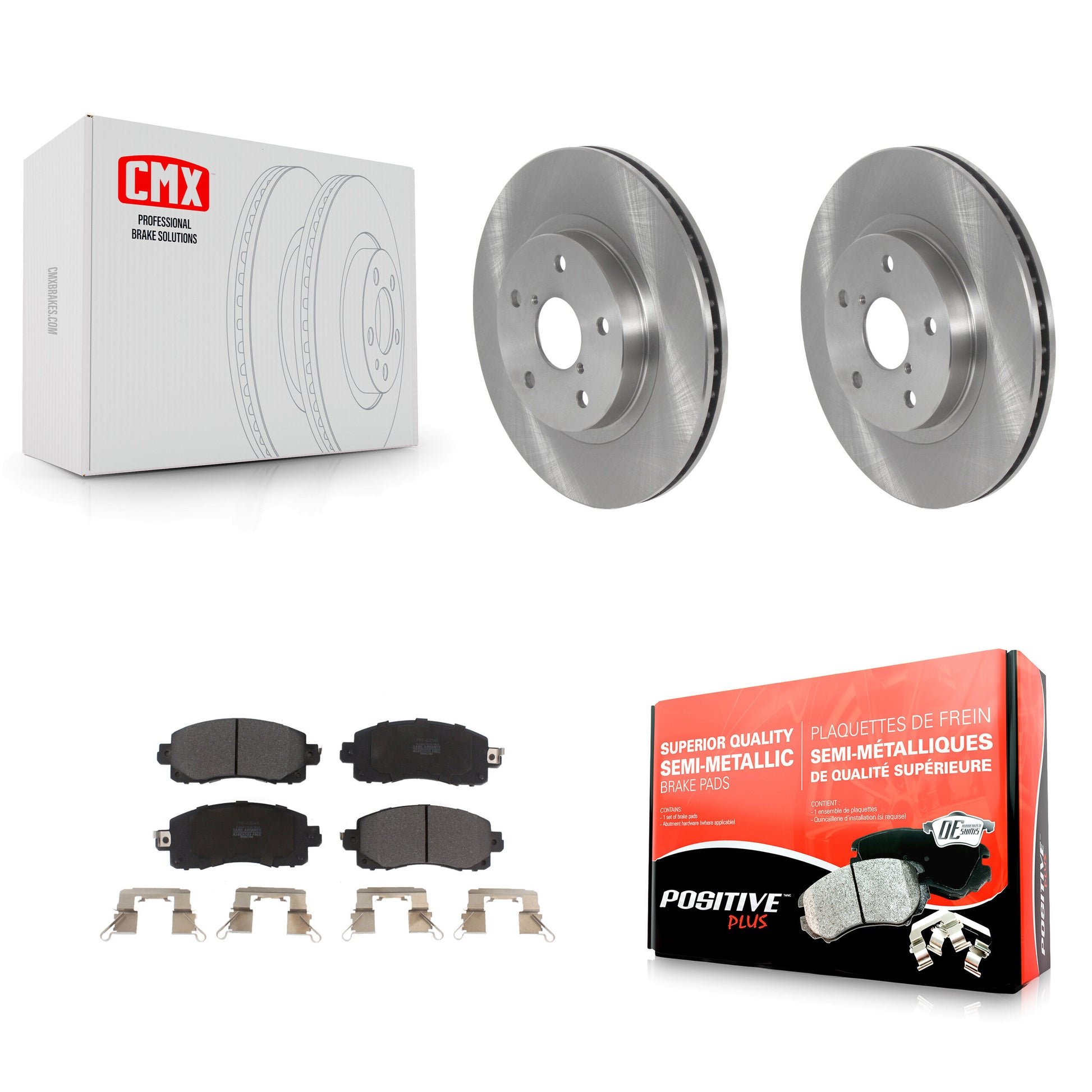 Transit Auto K8F-103562 Disc Brake Kit for 2019-2022 Subaru Forester - Front product image