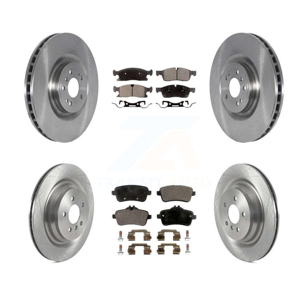 Transit Auto K8F-103571 Disc Brake Kit for 2015-2019 Mercedes-Benz GLS450, Mercedes-Benz ML250 - Front and Rear product image