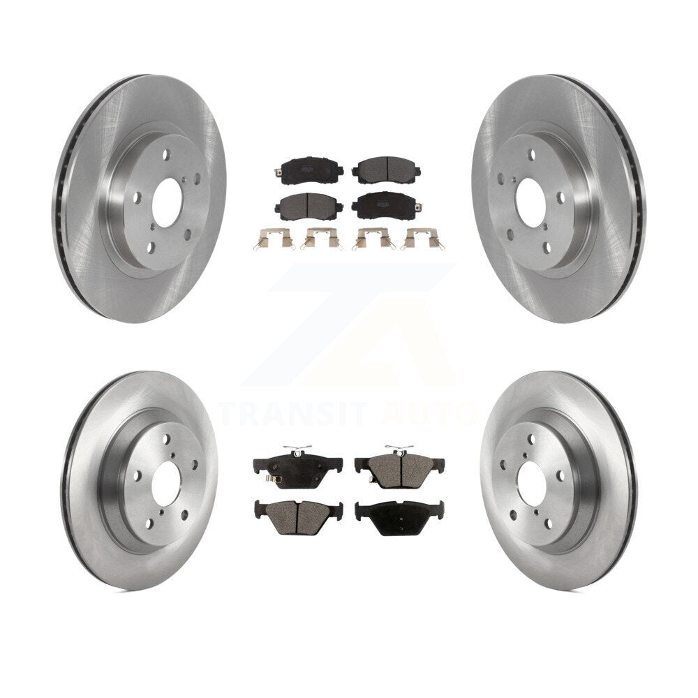 Transit Auto K8F-103580 Disc Brake Kit for 2019-2022 Subaru Forester - Front and Rear product image