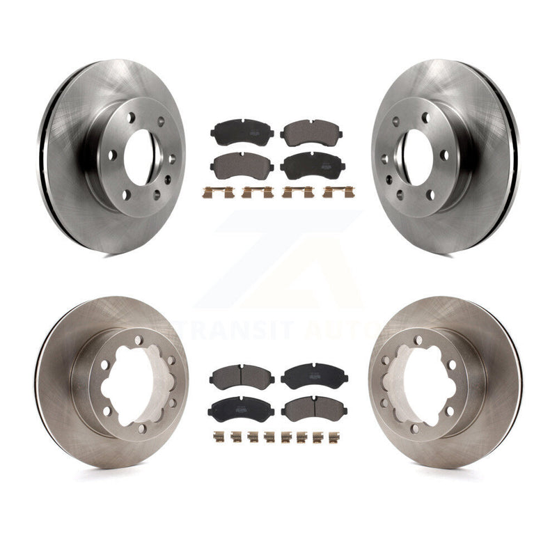 Transit Auto K8F-103607 Disc Brake Kit for 2019-2023 Mercedes-Benz Sprinter 3500, Mercedes-Benz Sprinter 3500XD, Mercedes-Benz Sprinter 4500 - Front and Rear product image