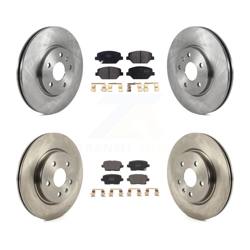 Transit Auto K8F-103609 Disc Brake Kit for 2019 Cadillac XT4 - Front and Rear product image