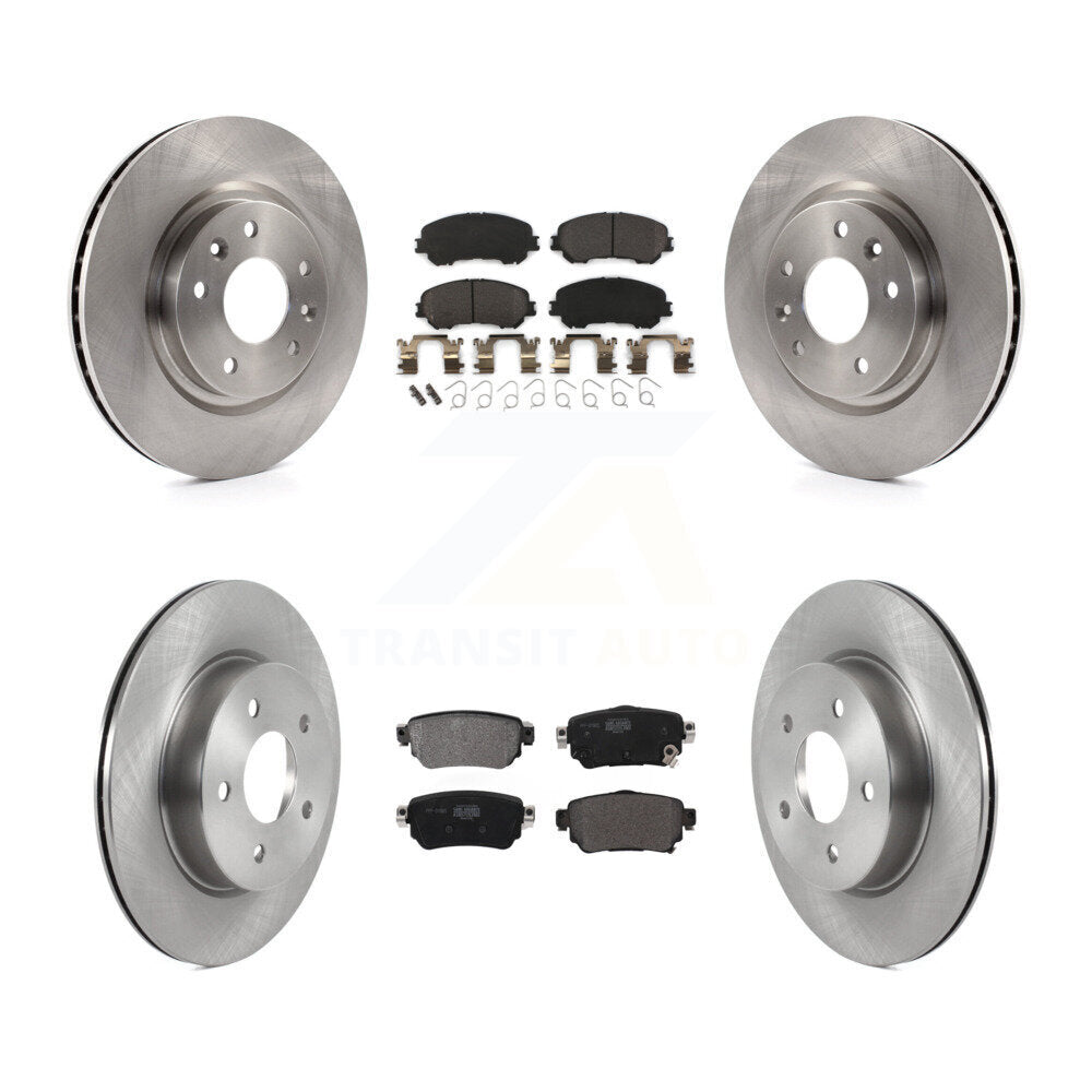 Transit Auto K8F-103613 Disc Brake Kit for 2019-2023 Nissan Rogue, Nissan Rogue Sport, Nissan Qashqai - Front and Rear product image
