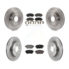 Transit Auto K8F-103613 Disc Brake Kit for 2019-2023 Nissan Rogue, Nissan Rogue Sport, Nissan Qashqai - Front and Rear product image