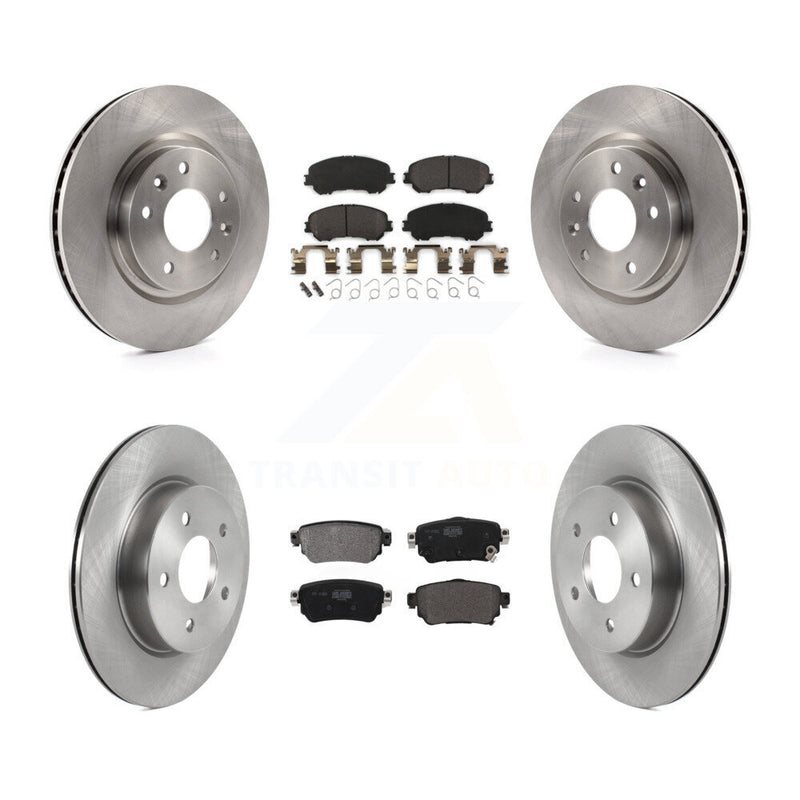 Transit Auto K8F-103613 Disc Brake Kit for 2019-2023 Nissan Rogue, Nissan Rogue Sport, Nissan Qashqai - Front and Rear product image