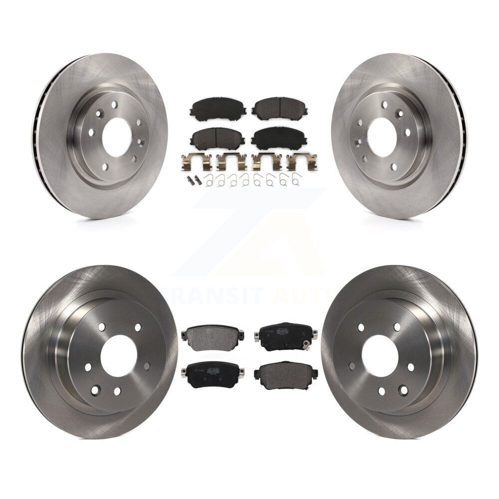 Transit Auto K8F-103614 Disc Brake Kit for 2019 Nissan Rogue Sport - Front and Rear product image