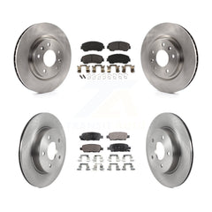 Transit Auto K8F-103615 Disc Brake Kit for 2017-2019 Nissan Rogue Sport, Nissan Qashqai - Front and Rear product image