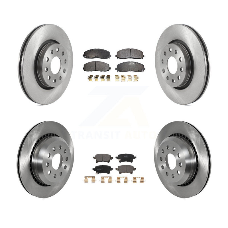 Transit Auto K8F-103617 Disc Brake Kit for 2020-2023 Jeep Gladiator - Front and Rear product image