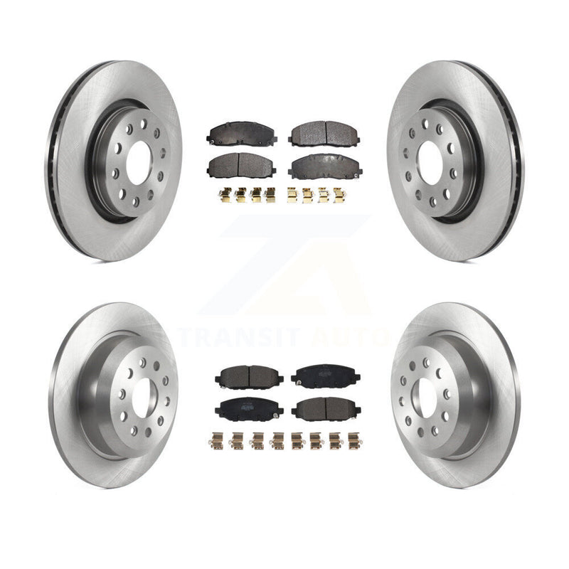 Transit Auto K8F-103618 Disc Brake Kit for 2018-2020 Jeep Wrangler - Front and Rear product image