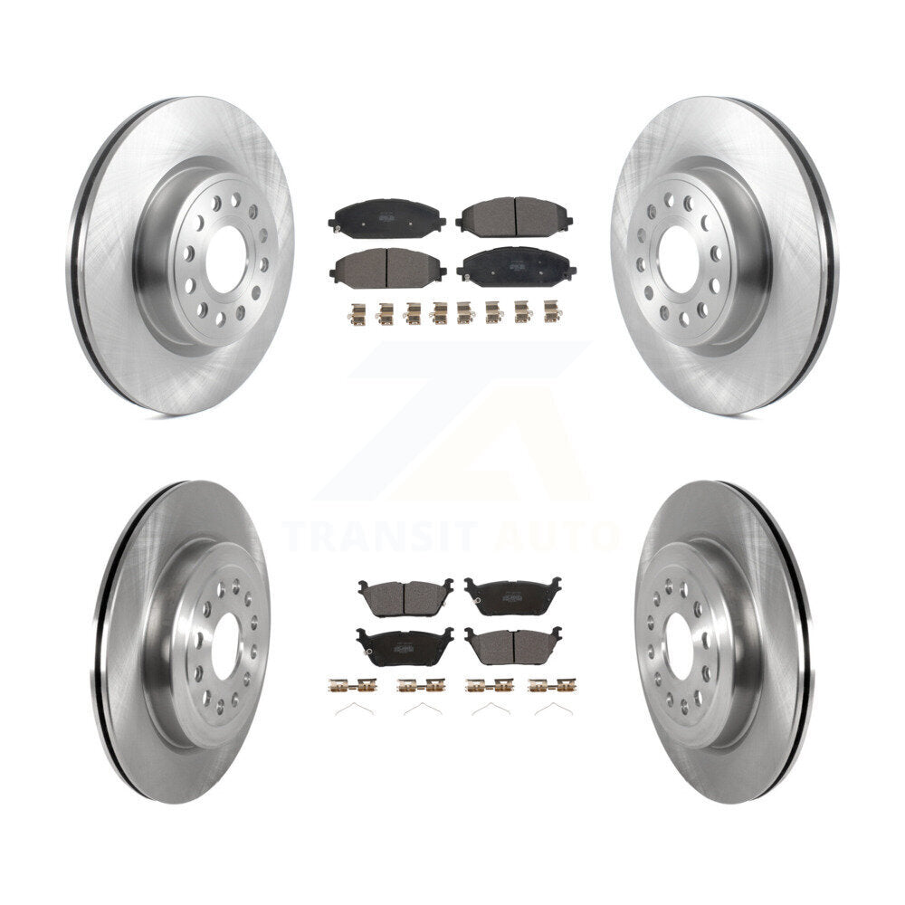 Transit Auto K8F-103619 Disc Brake Kit for 2019-2024 Ram 1500 - Front and Rear product image