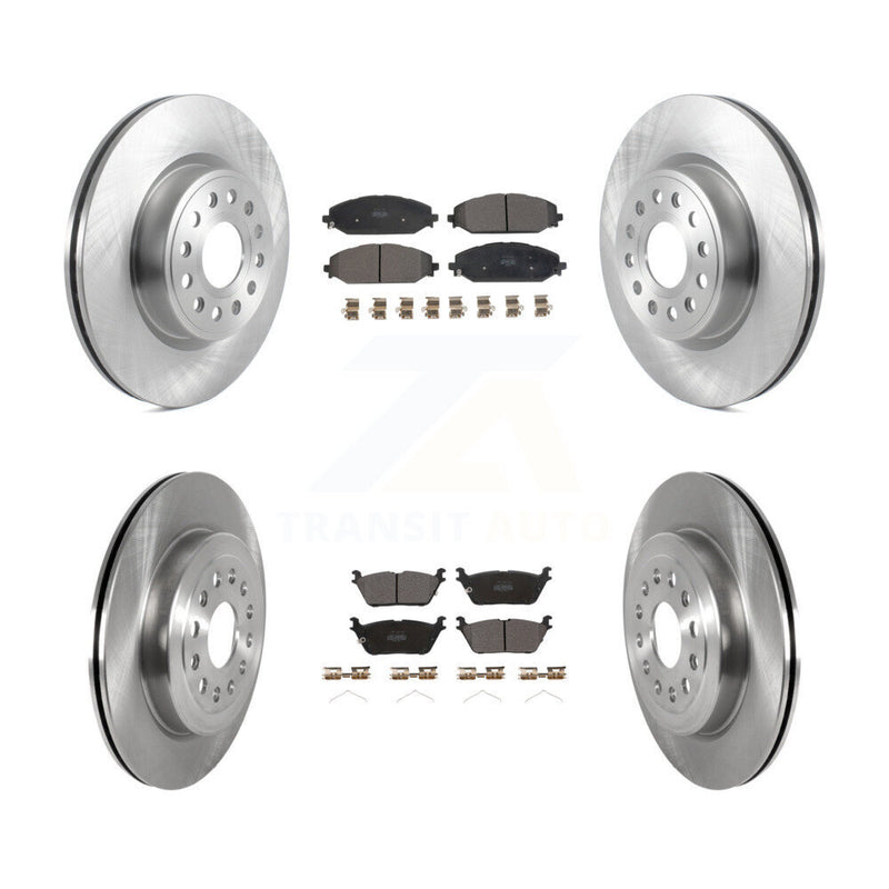 Transit Auto K8F-103619 Disc Brake Kit for 2019-2024 Ram 1500 - Front and Rear product image